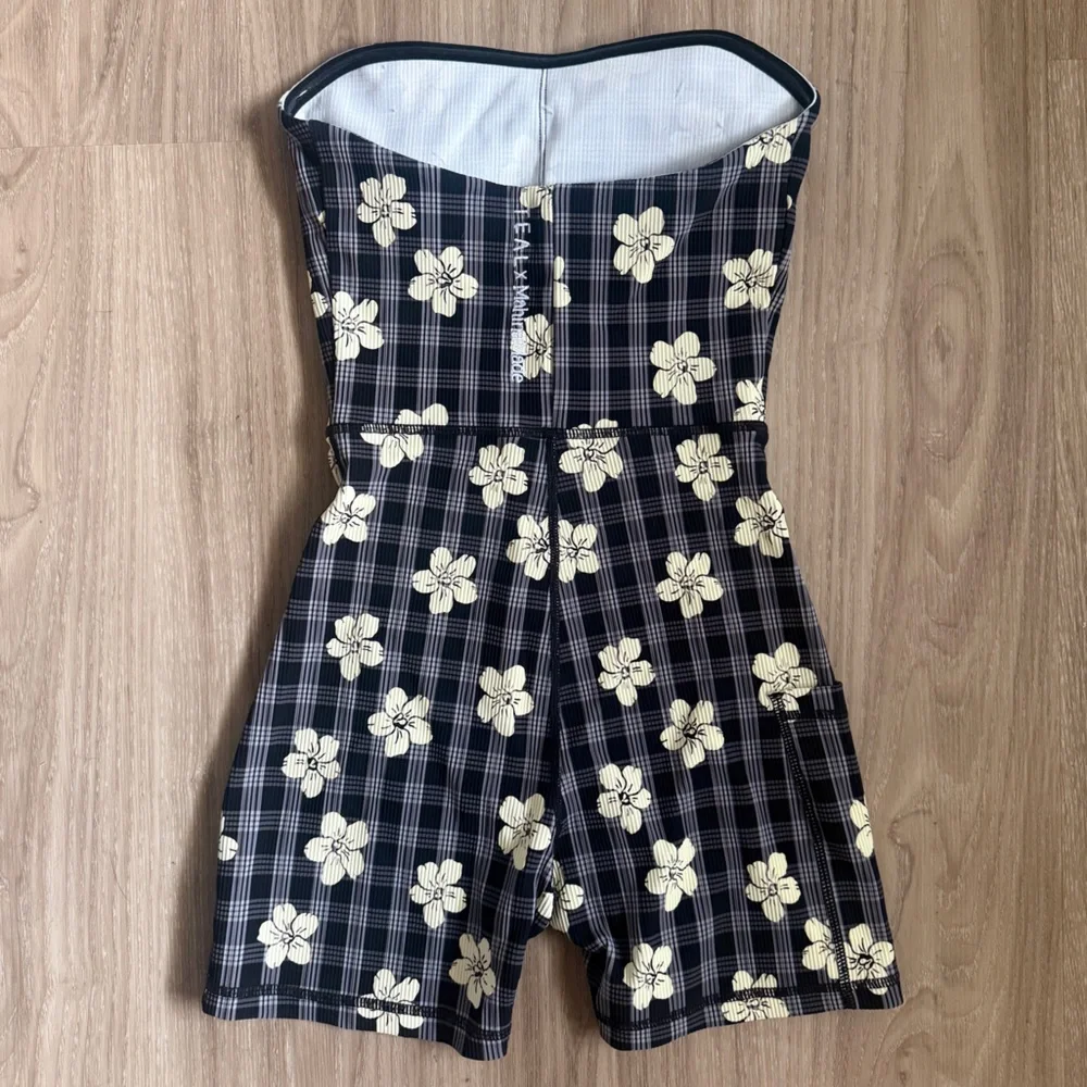 Active By Teal Anu Strapless Romper - Picture 2 of 7
